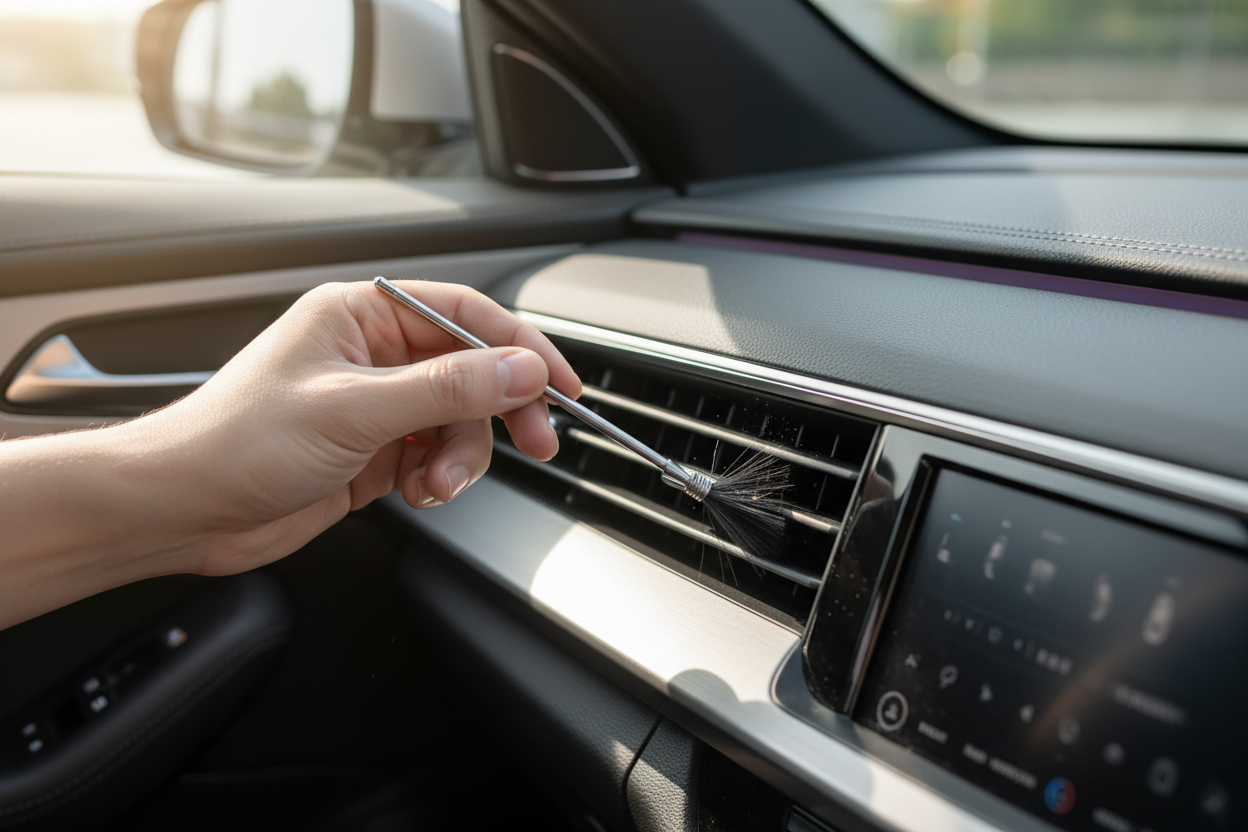 AutoClean Pro – Professionella Bilinteriör Rengöringsborstar