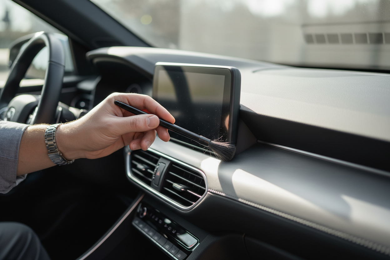 AutoClean Pro – Professionella Bilinteriör Rengöringsborstar