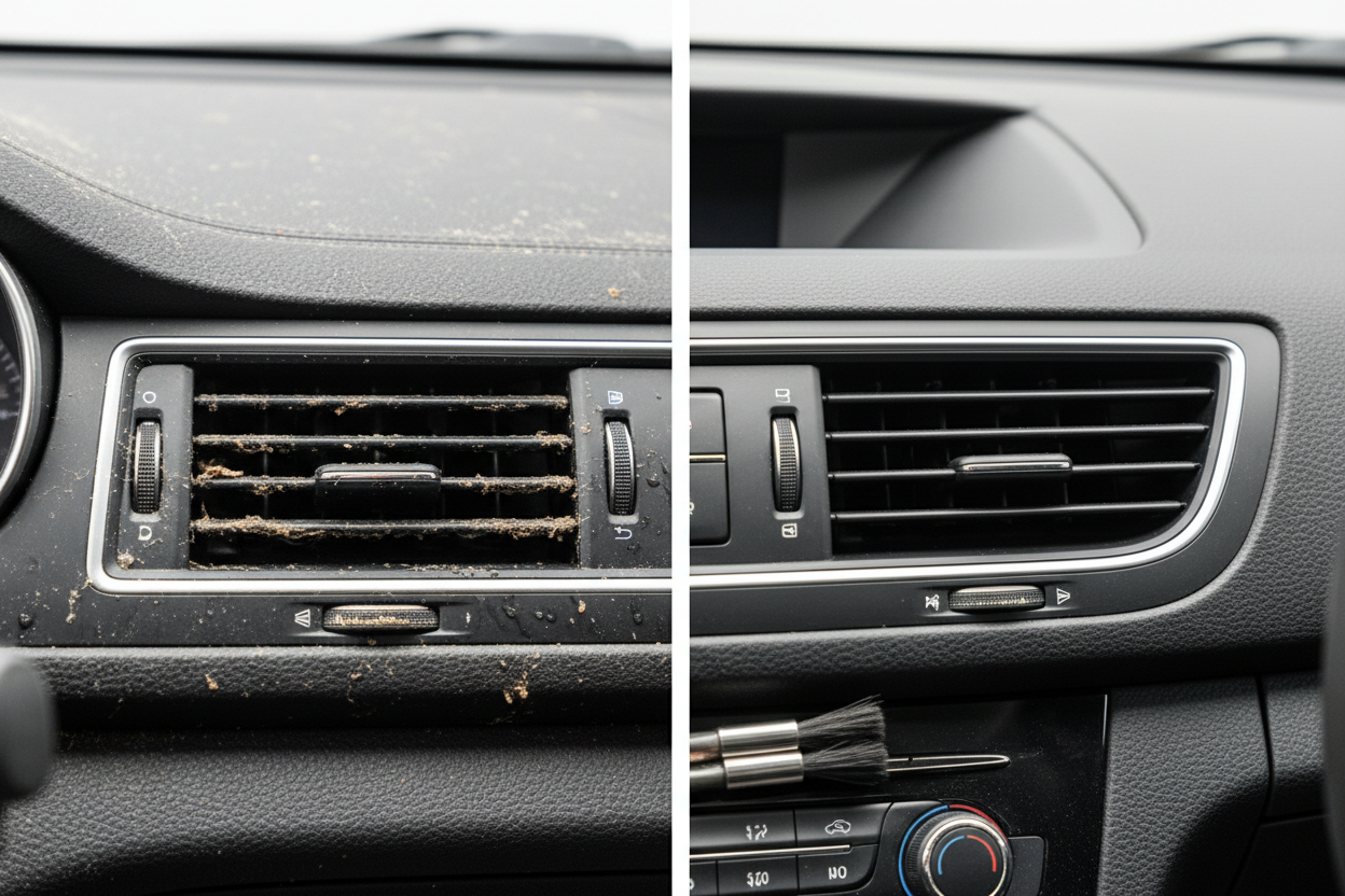 AutoClean Pro – Professionella Bilinteriör Rengöringsborstar